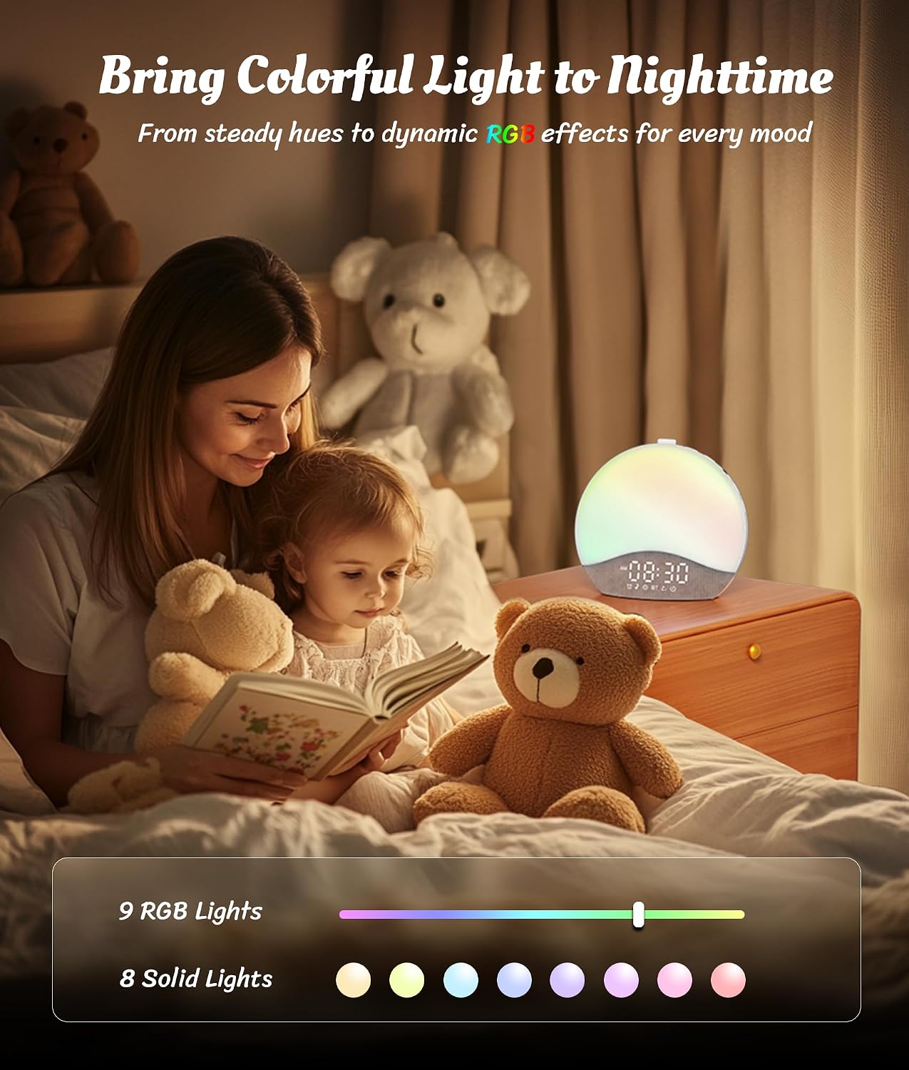 Thumbnail 4 de ecozy Sunrise Alarm Clock, 17 Colors