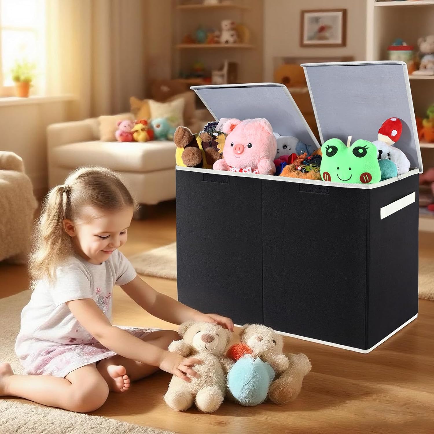 Thumbnail 6 de Linkmonde Toy Box with Lid for Toys