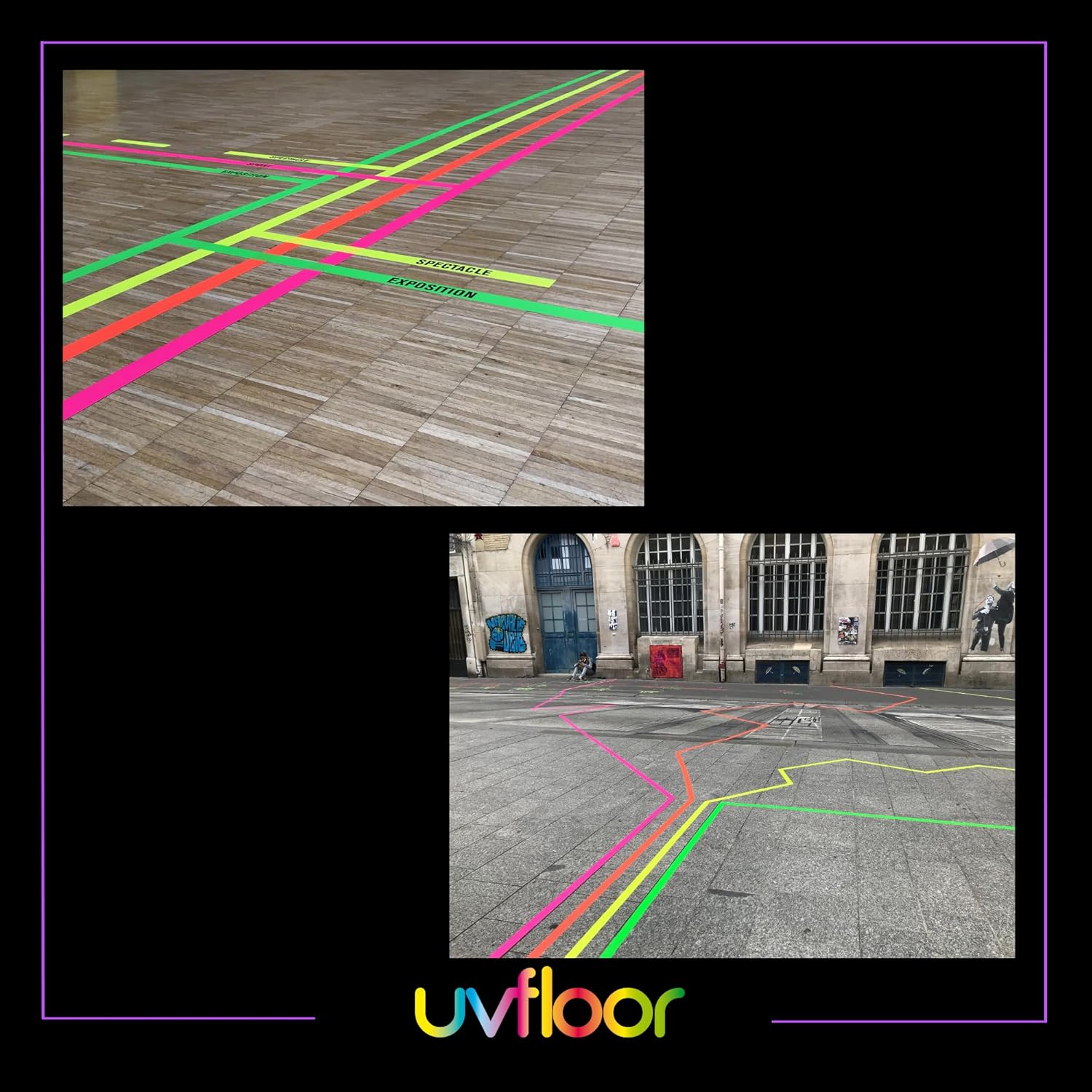 Thumbnail 5 de UV FLOOR gaffer fluo adesivo 1,9 cm