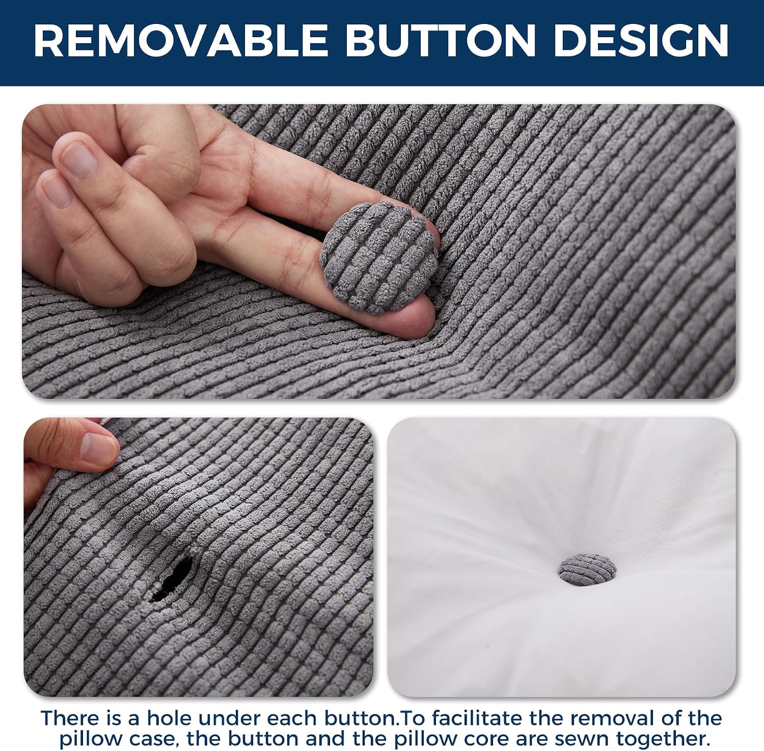 Thumbnail 4 de IASEAHK Headboard Pillow Twin: Triangle Wedge for Reading, Working, and Relaxing