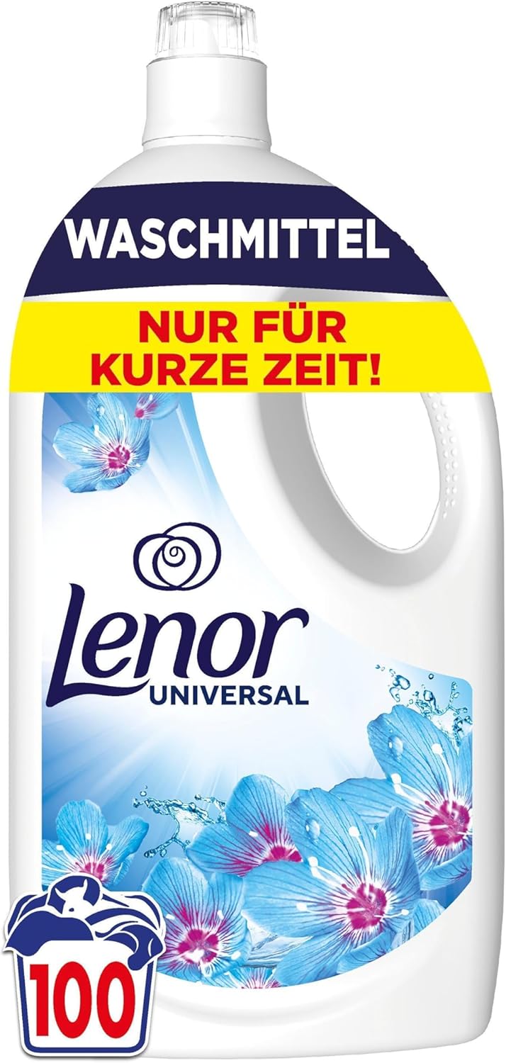 Lenor Flüssigwaschmittel Vollwaschmittel 100 Waschladungen