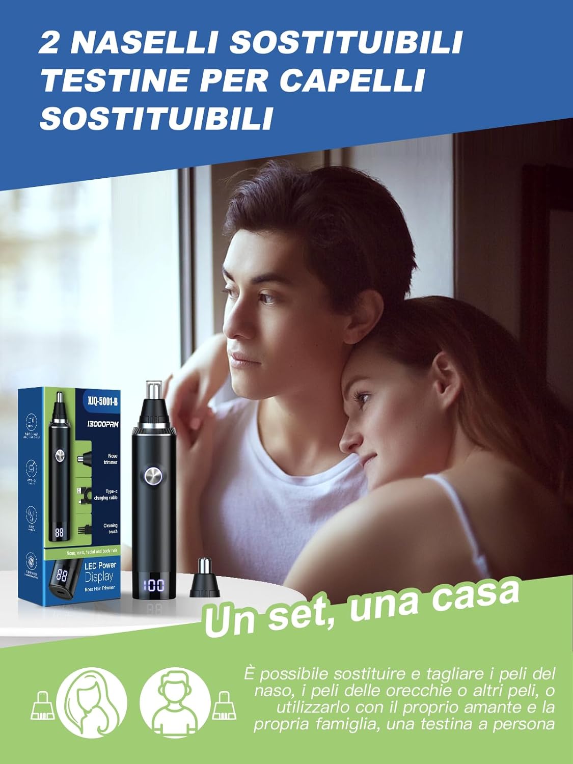 Detalle 2 de Brigin TagliaPeli naso e orecchio ✂