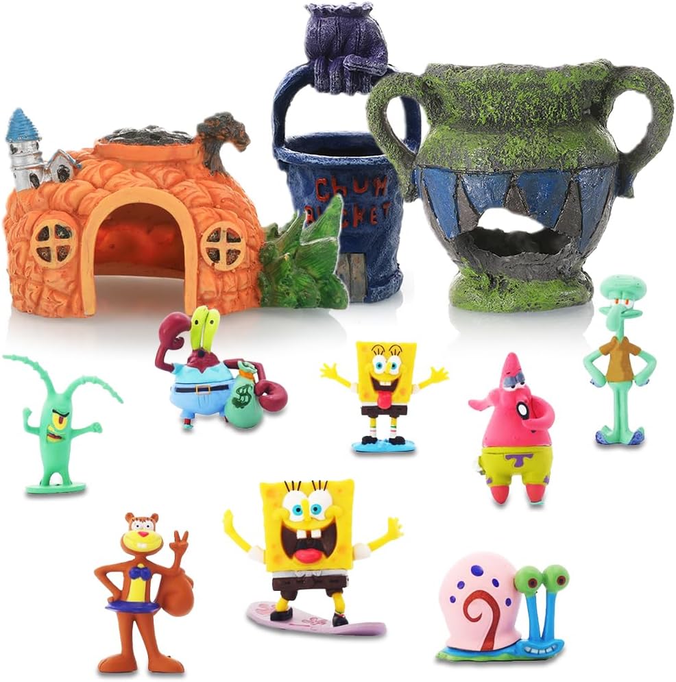 Thumbnail 5 de 11er Pack Aquarium Decoration