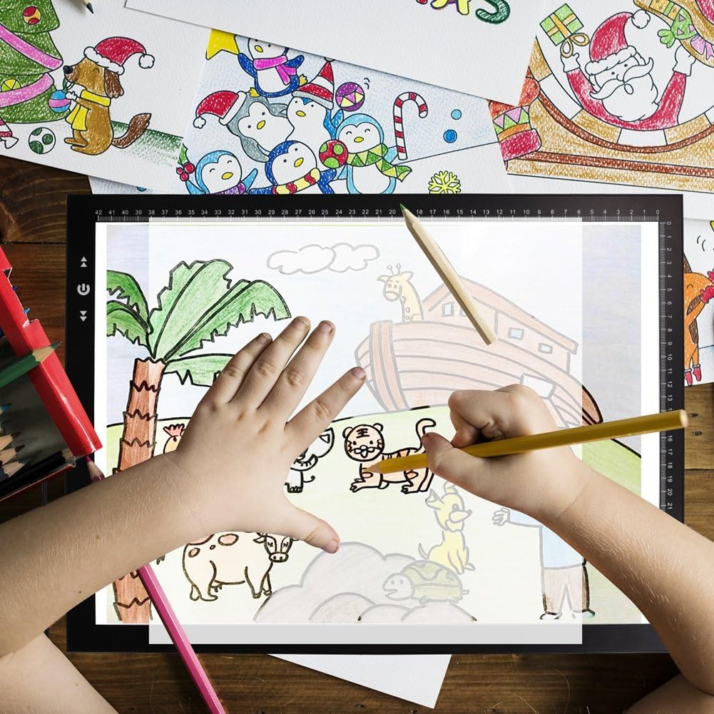 Thumbnail 6 de HSK A3 LED Artist Tracing Light Box with Lock Button (A3 Light Pad, Adjustable Brightness)