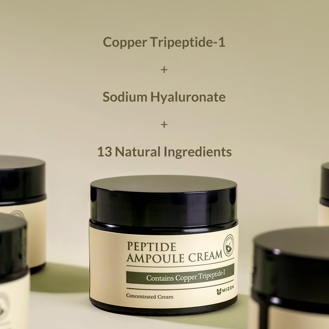 Detalle 2 de Mizon Peptide Ampoule Cream 50 ml crema idratante