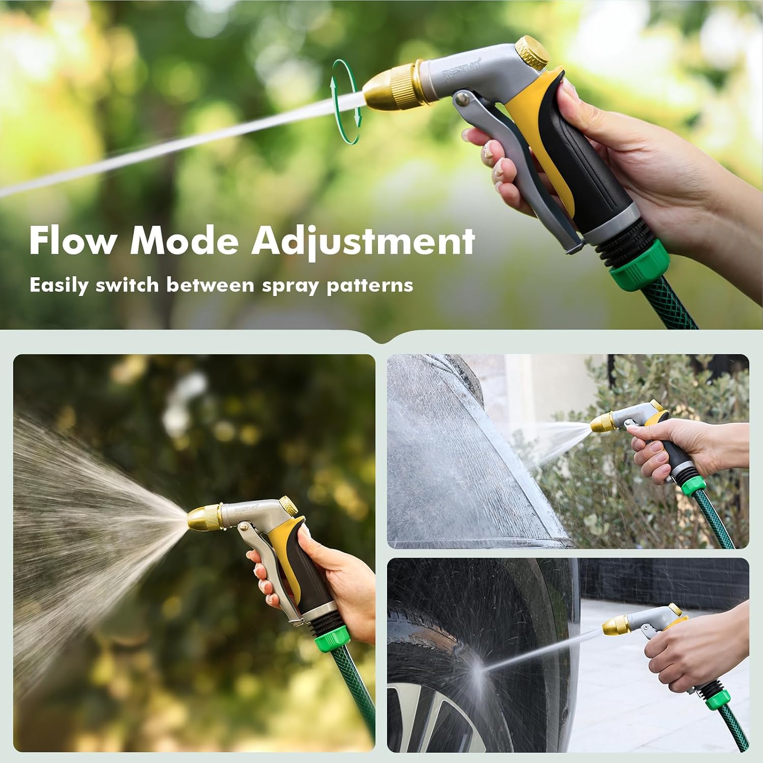 Thumbnail 4 de RESTMO High Pressure Hose Spray Gun 4‑Pattern
