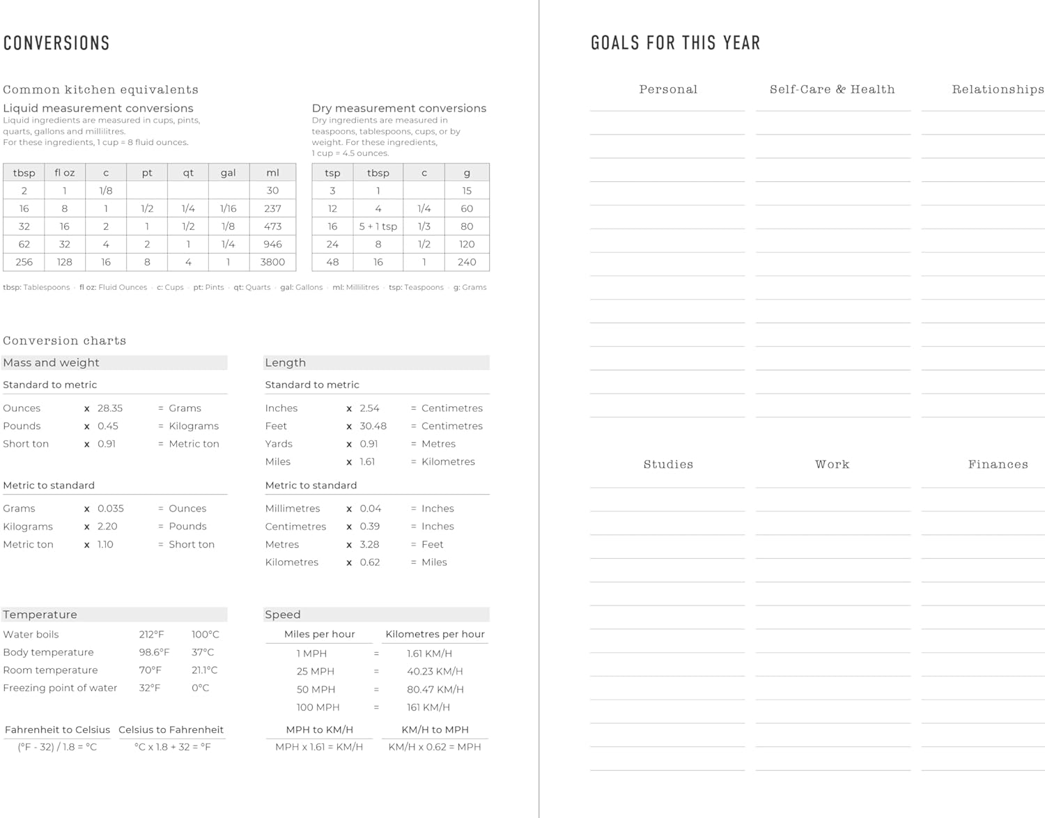 Thumbnail 4 de Letts Taschenkalender-Block A5 „Woche auf 2 Seiten“ Multilingual Pink 2026