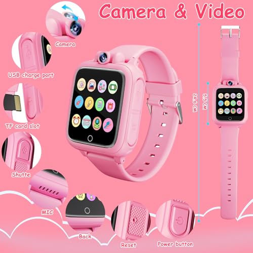 Thumbnail 7 de Reloj Niños con Cámara Giratoria, HD Pantalla y Juegos 🕒