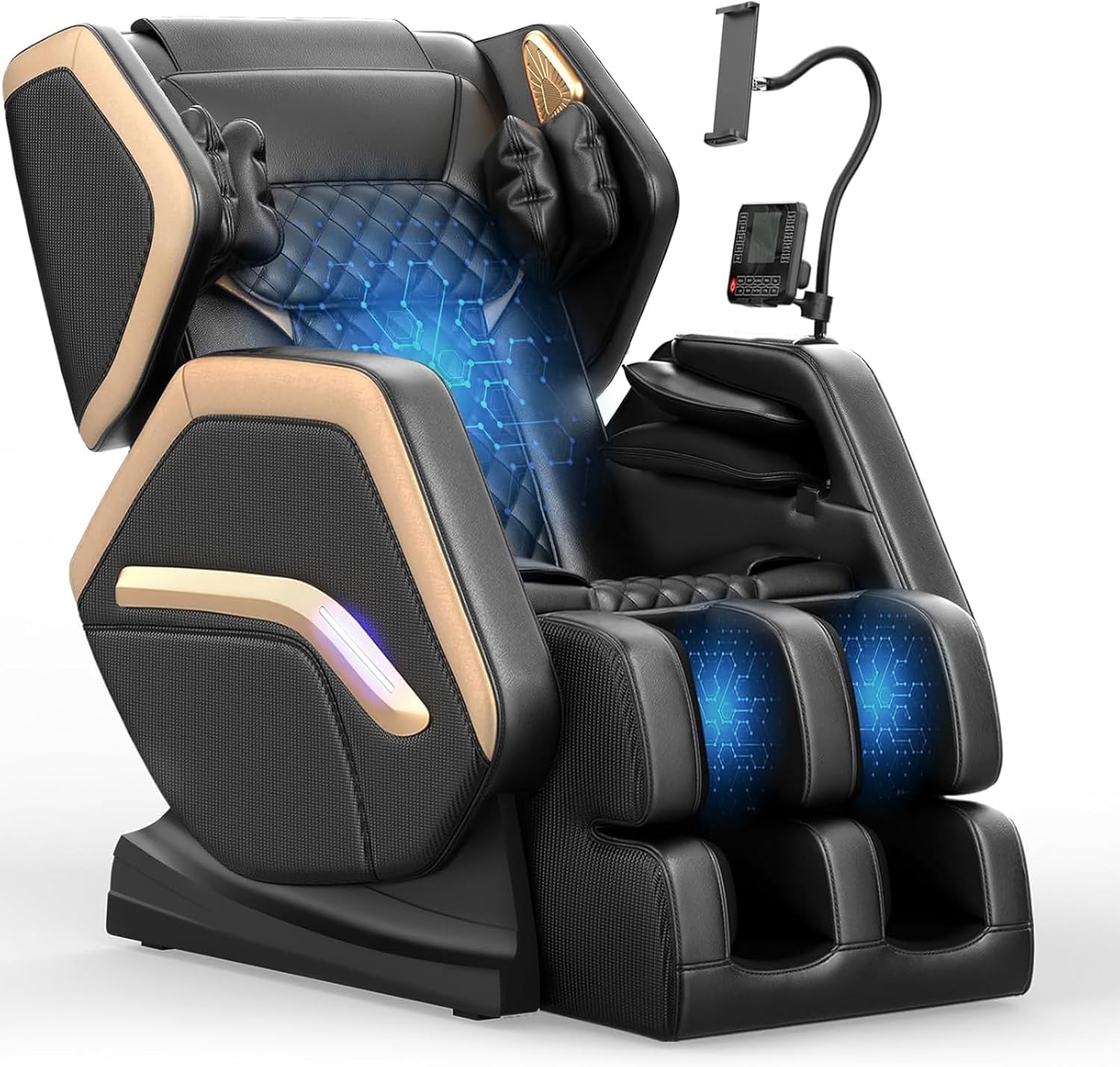NAGLIFOR Sillón de Masaje reclinable 14 rodillos