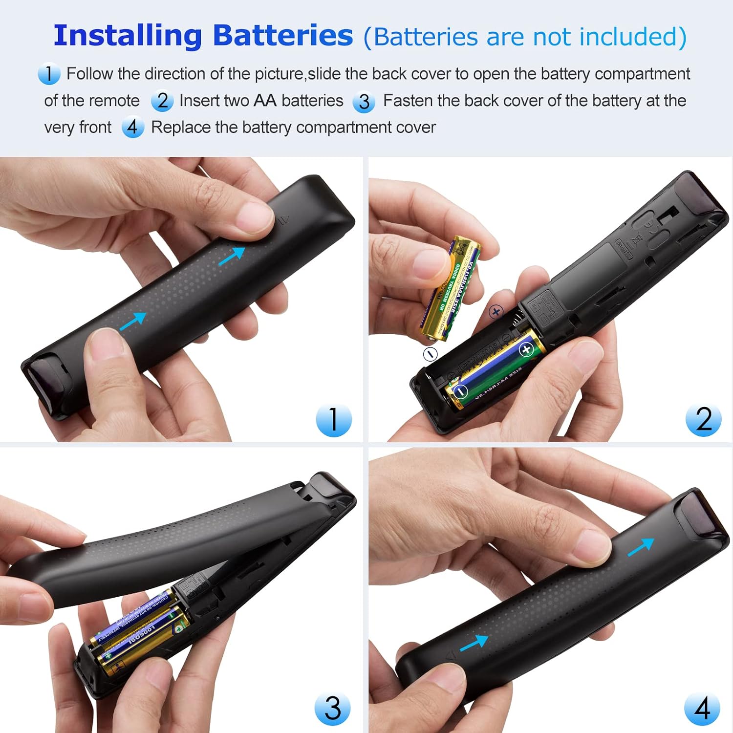 Detalle de Universal Replacement for Samsung-Smart-TV-Remote with 3 Shortcut Buttons