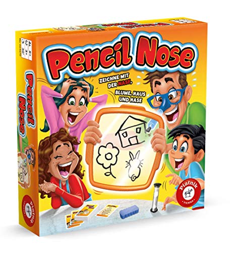 Detalle de Pencil Nose von Piatnik – Nasen-Kunstspiel für Teams und Einzelspieler