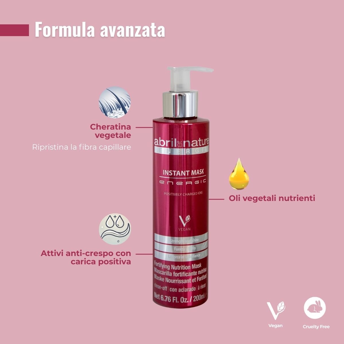 Thumbnail 4 de abril et nature Maschera Capillare Energic 1000 ml