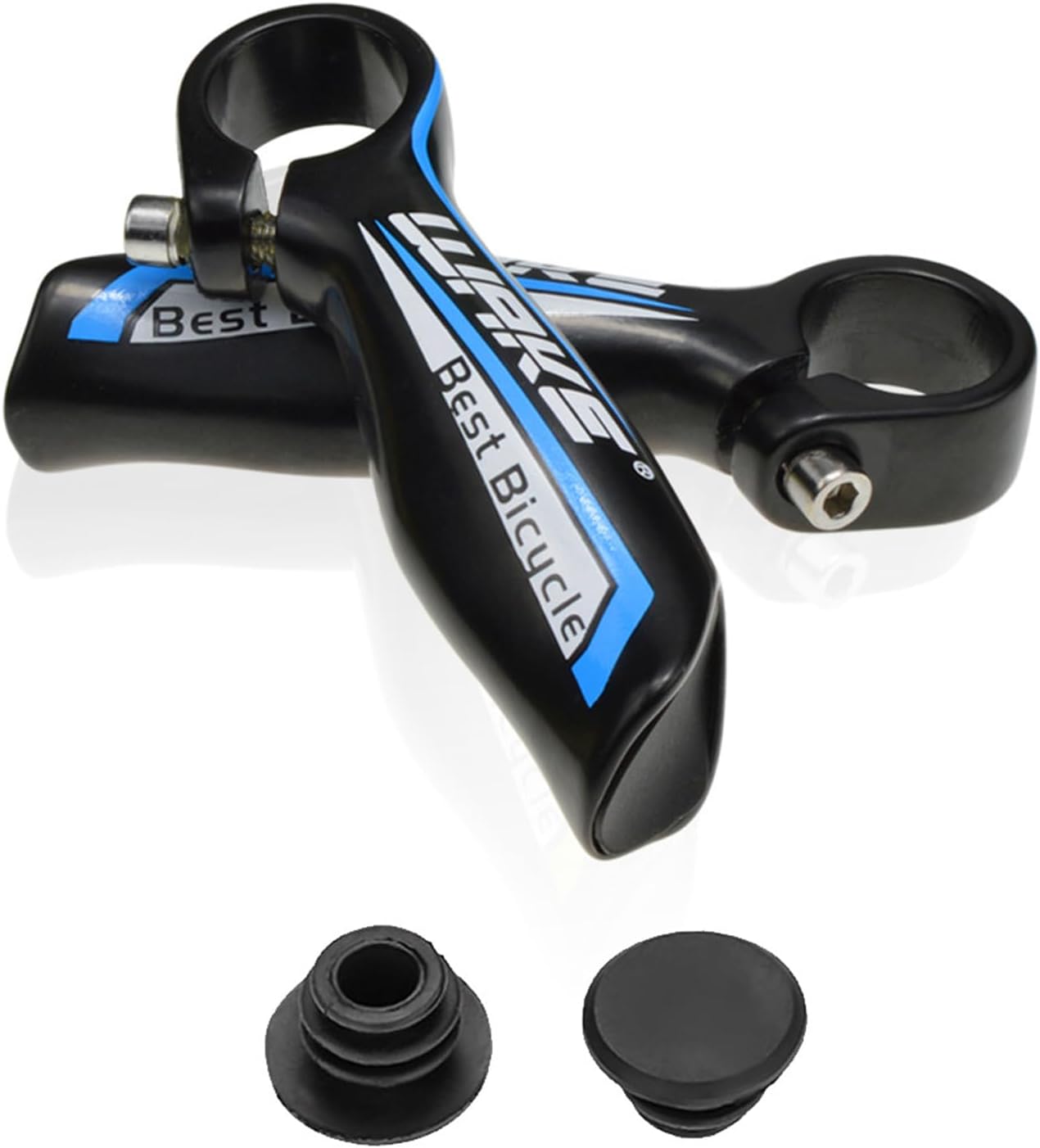 Thumbnail 5 de Karkar Lenkerhörnchen für Fahrrad – Lenkergriffe mit Aluminium-Enden (für Lenker mit 22,2 mm Außendurchmesser)