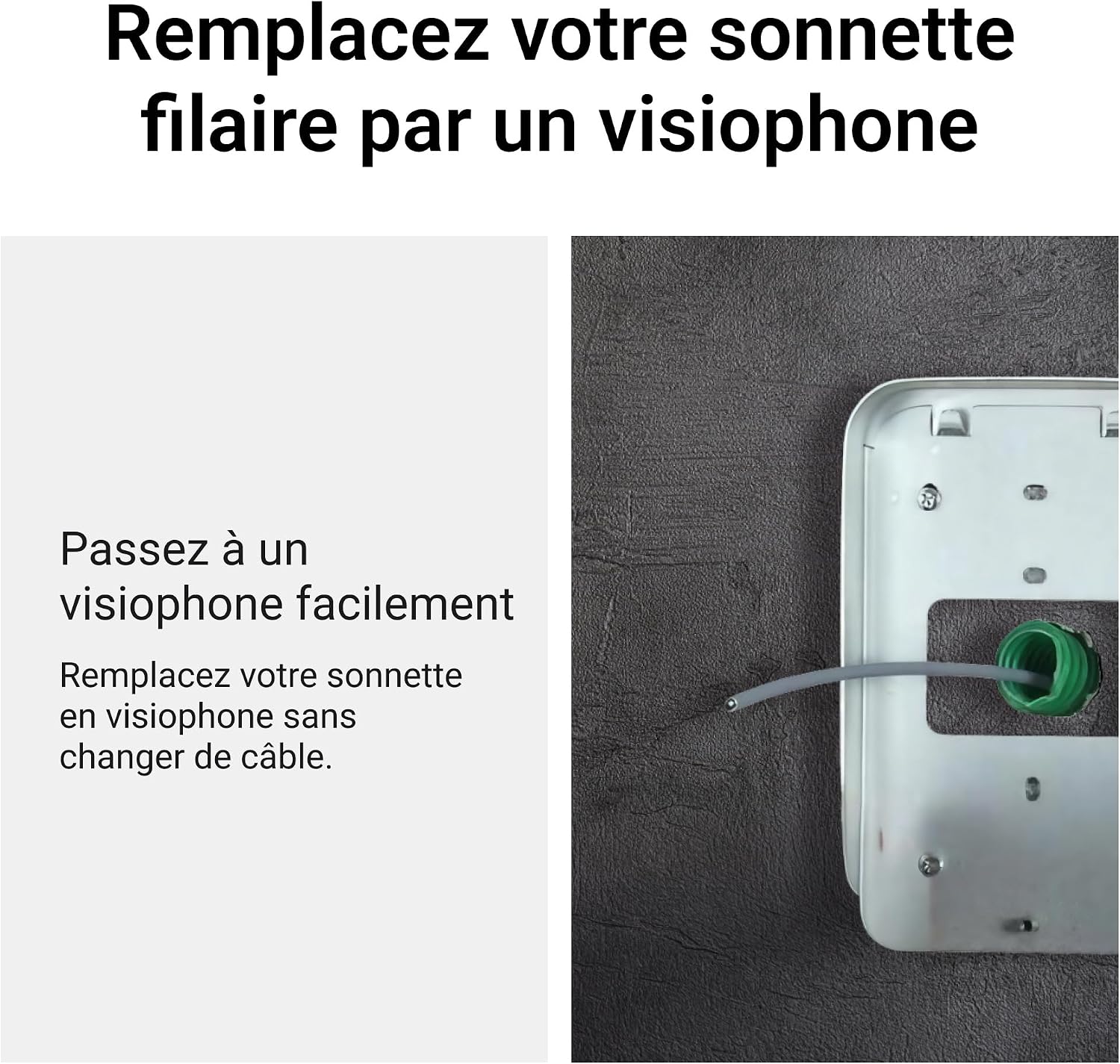 Thumbnail 6 de Kit visiophone Legrand Easy Kit Essential 7 pouces blanc avec platine de rue