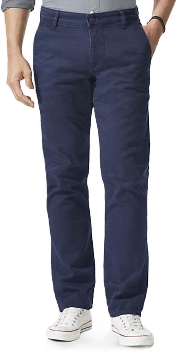 Detalle de Dockers Alpha Original Khaki 34W/30L pantalón hombre azul