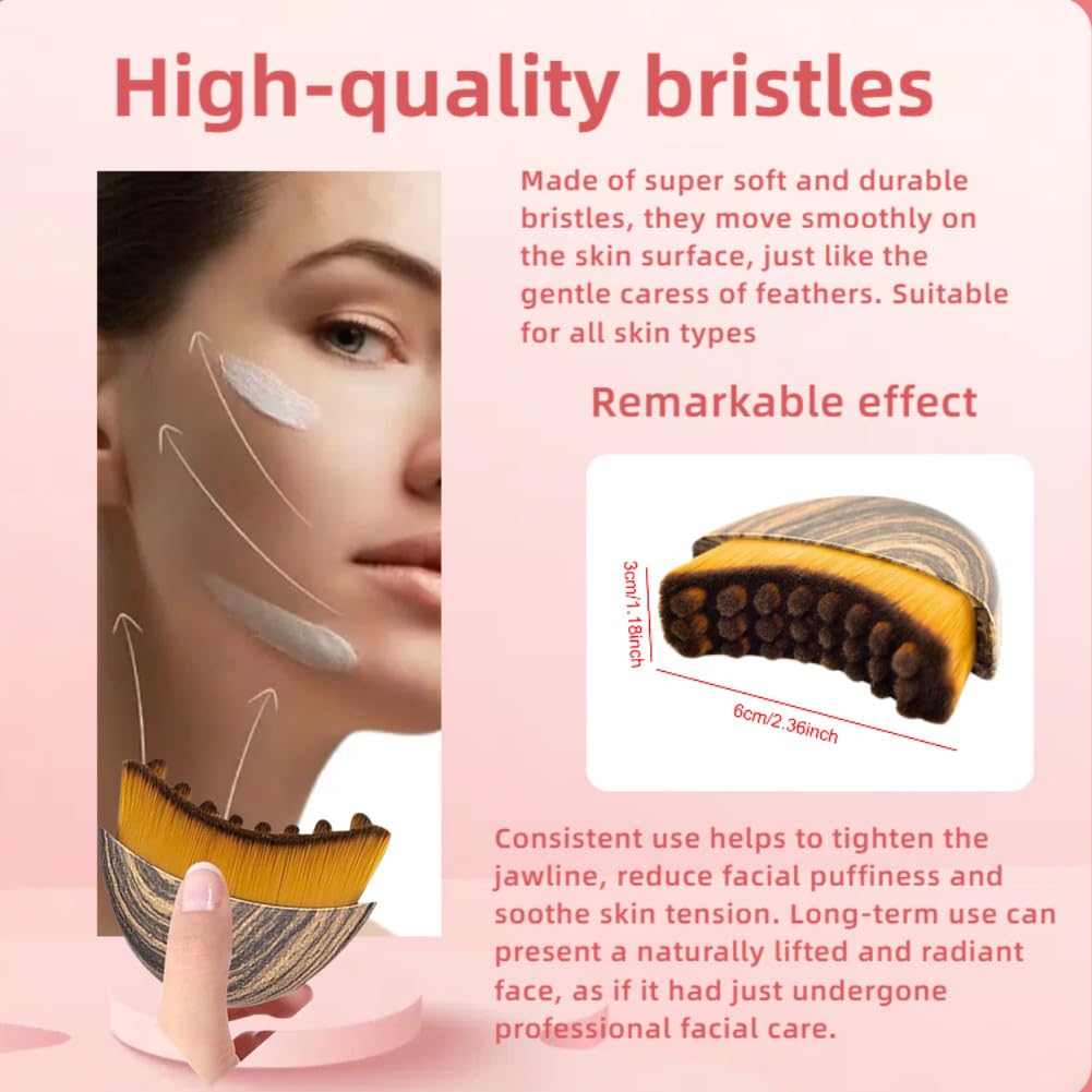 Detalle 2 de Lymphatic Contour Face Brush 2 Pc Sculpting Set