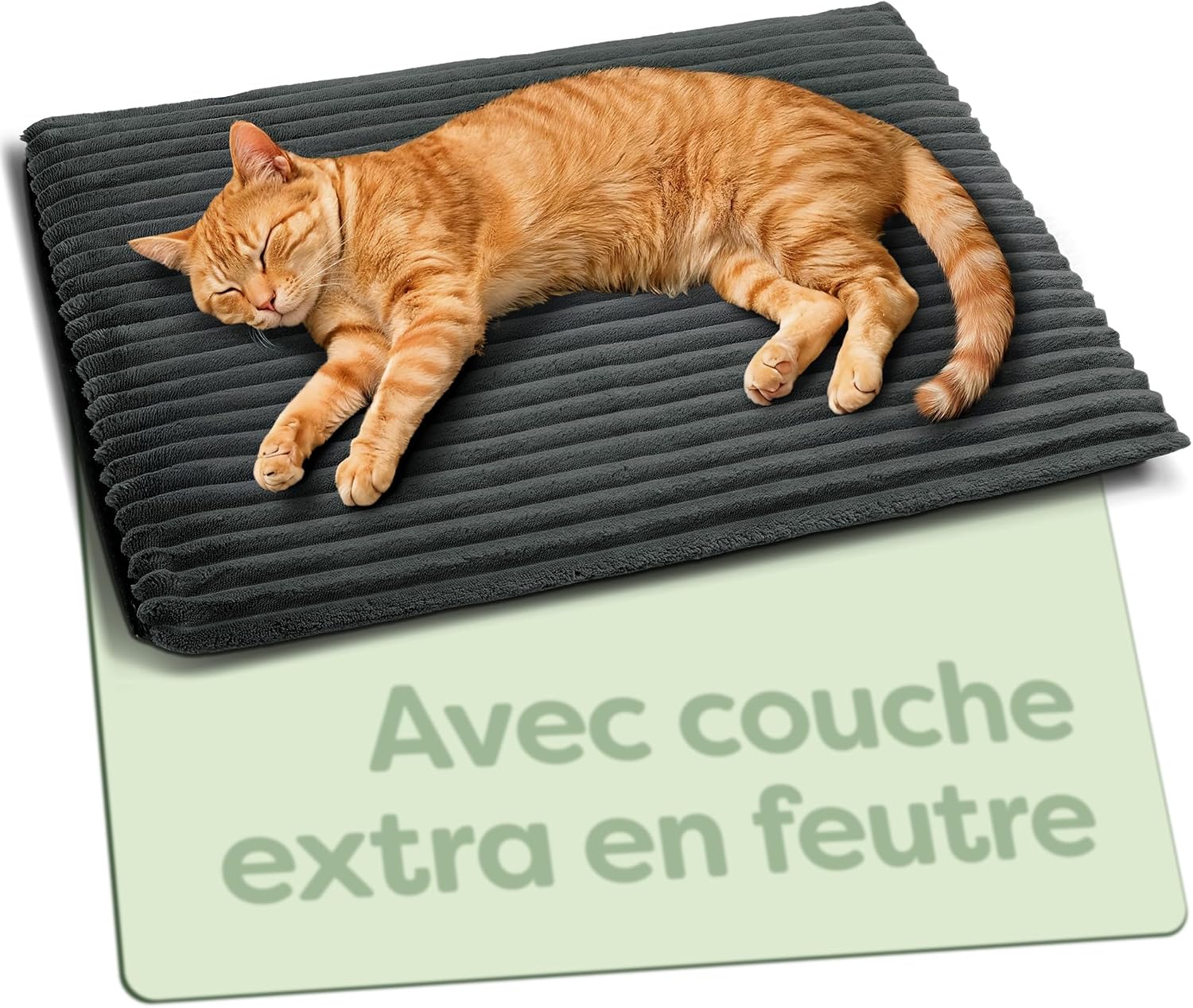 Tapis auto chauffant pour chat 60x45 cm