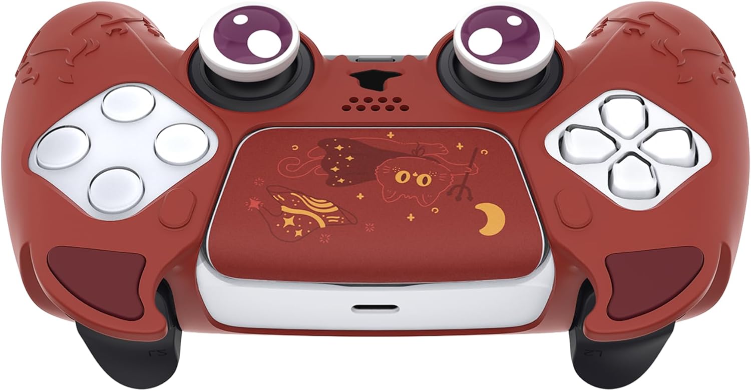 Thumbnail 5 de playvital PS5 demon controller silicone case