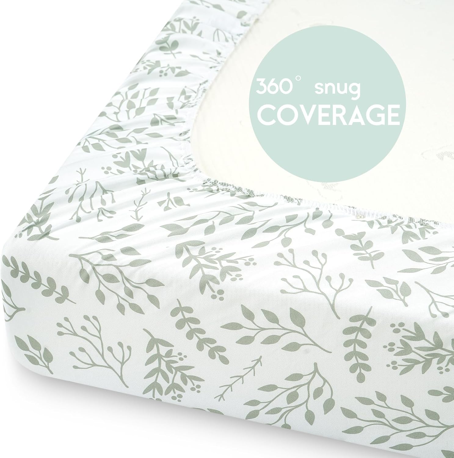 Thumbnail 4 de Yoofoss cot bed sheets 65 x 95 cm