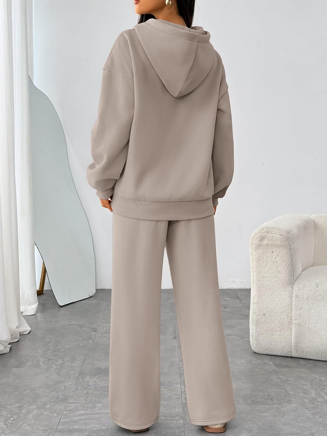 Detalle 2 de Trendy Queen 2-Piece Oversized Sweatshirt Set