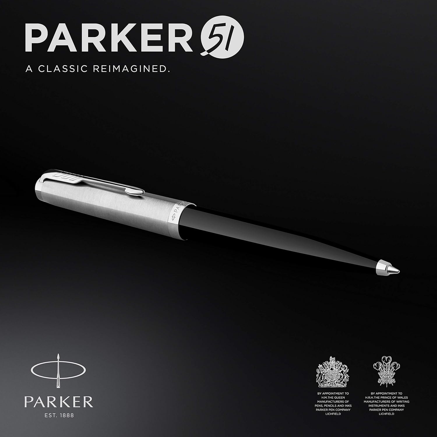 Thumbnail 1 de Parker 51 stylo bille Pointe moyenne 🖊️