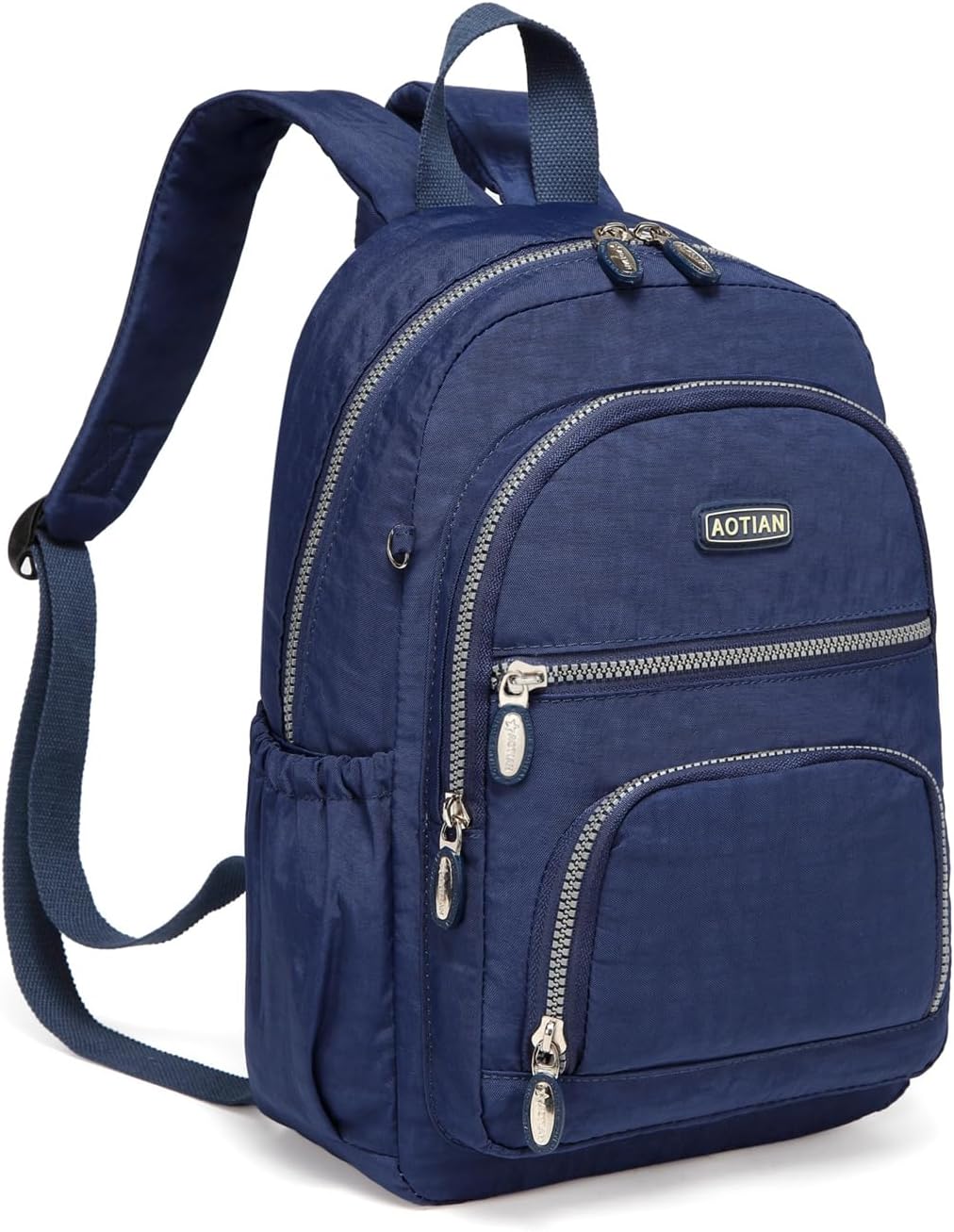 Detalle de AOTIAN Women’s Lightweight Sturdy Nylon Handy Backpack (9 L) – Blue