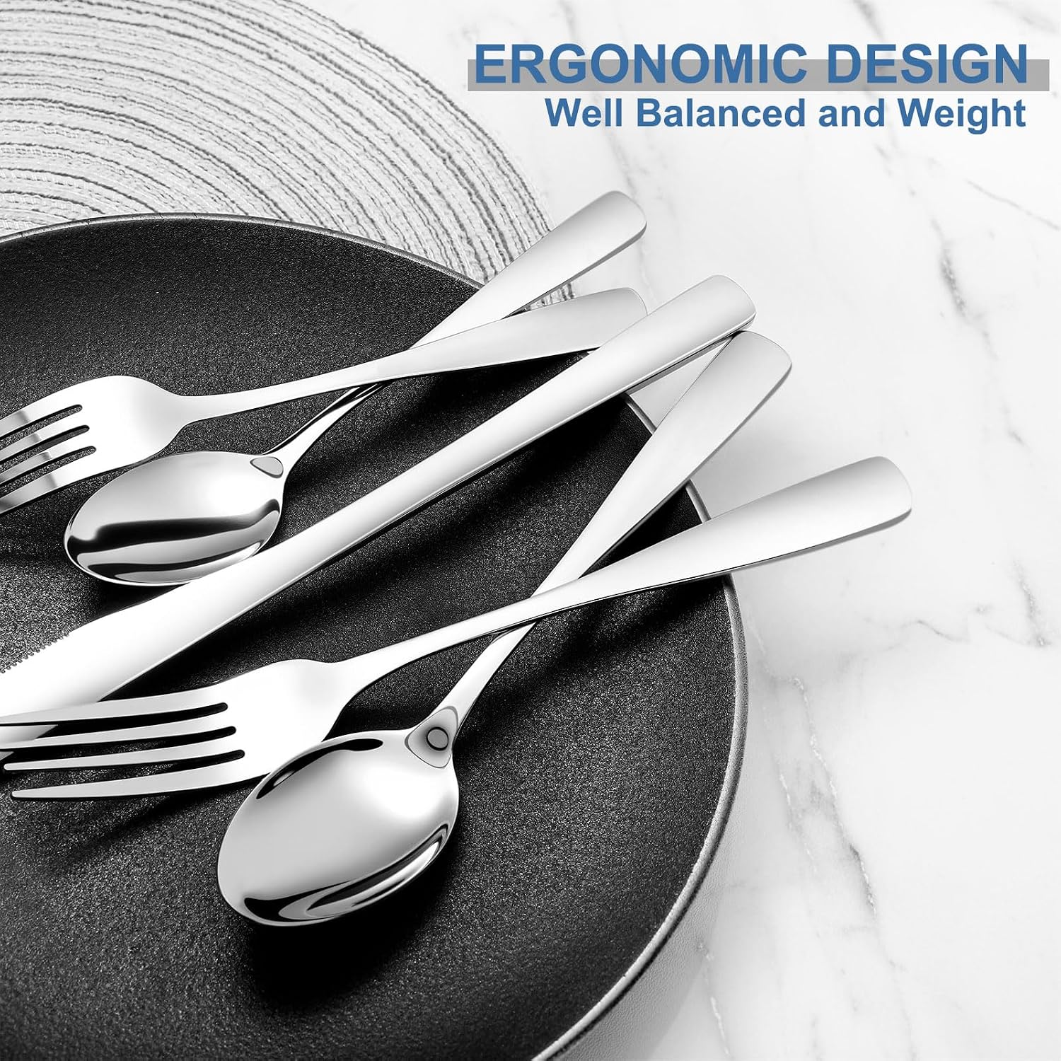 Detalle de BEWOS Silverware Set 20-Piece