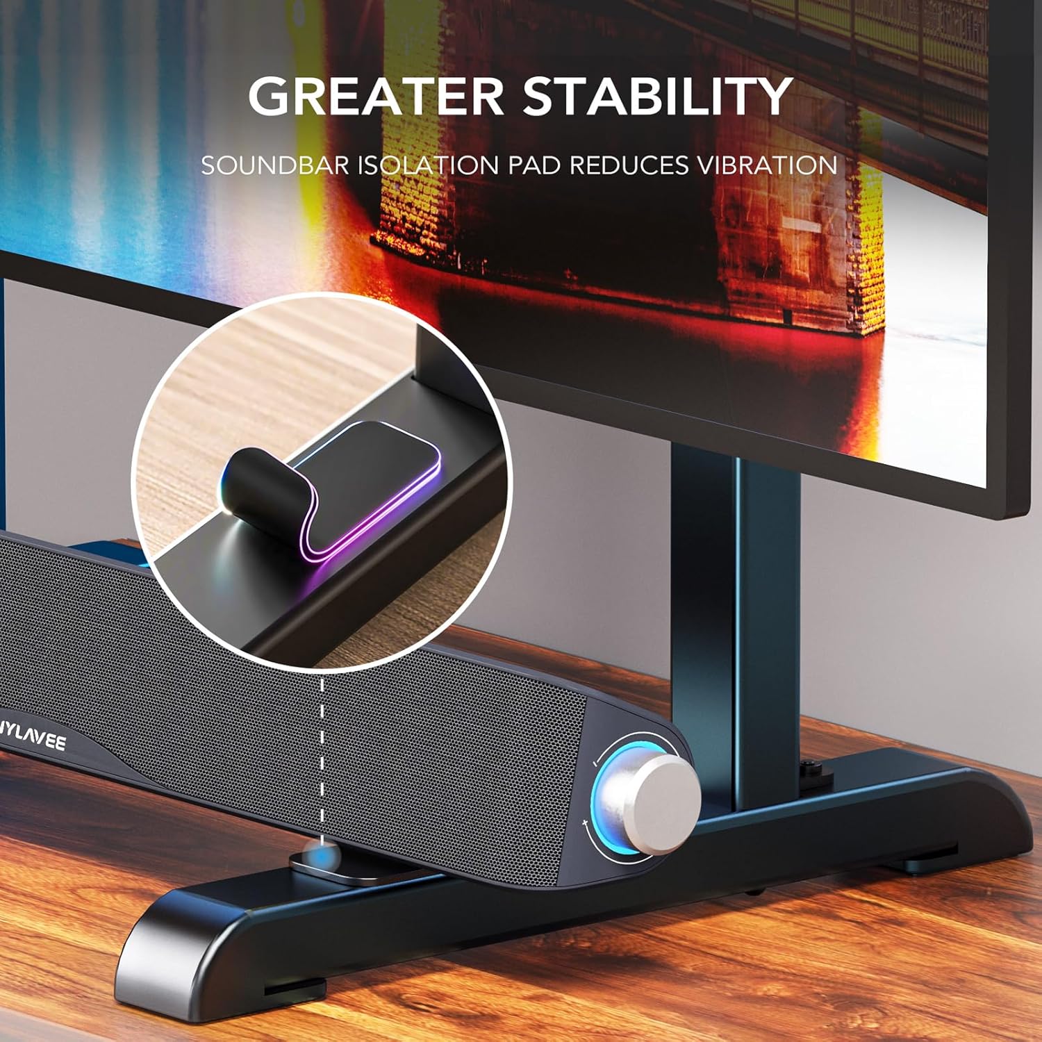 Thumbnail 2 de AX WABER AX10TB02 TV Stand 150 lbs