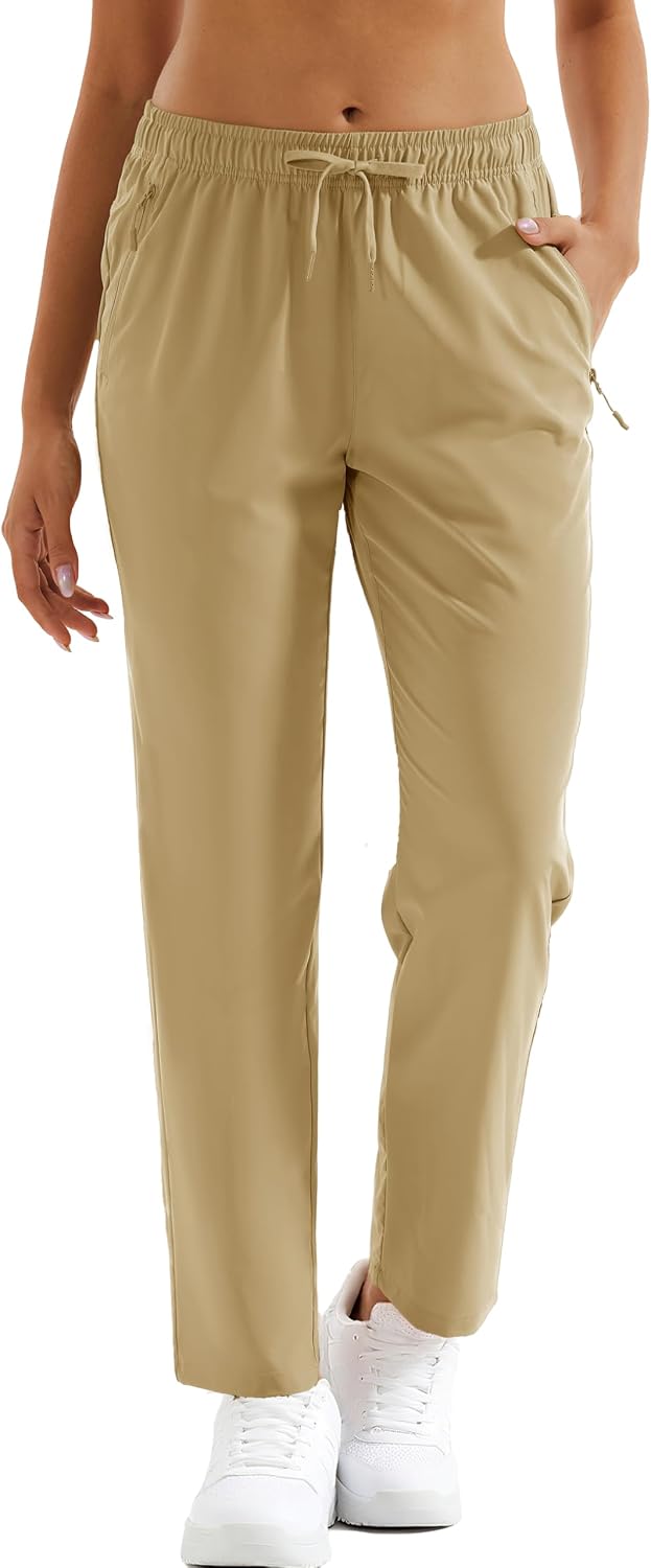 Detalle de MAGCOMSEN Women's Hiking Pants, Lightweight Quick-Dry with UPF 50