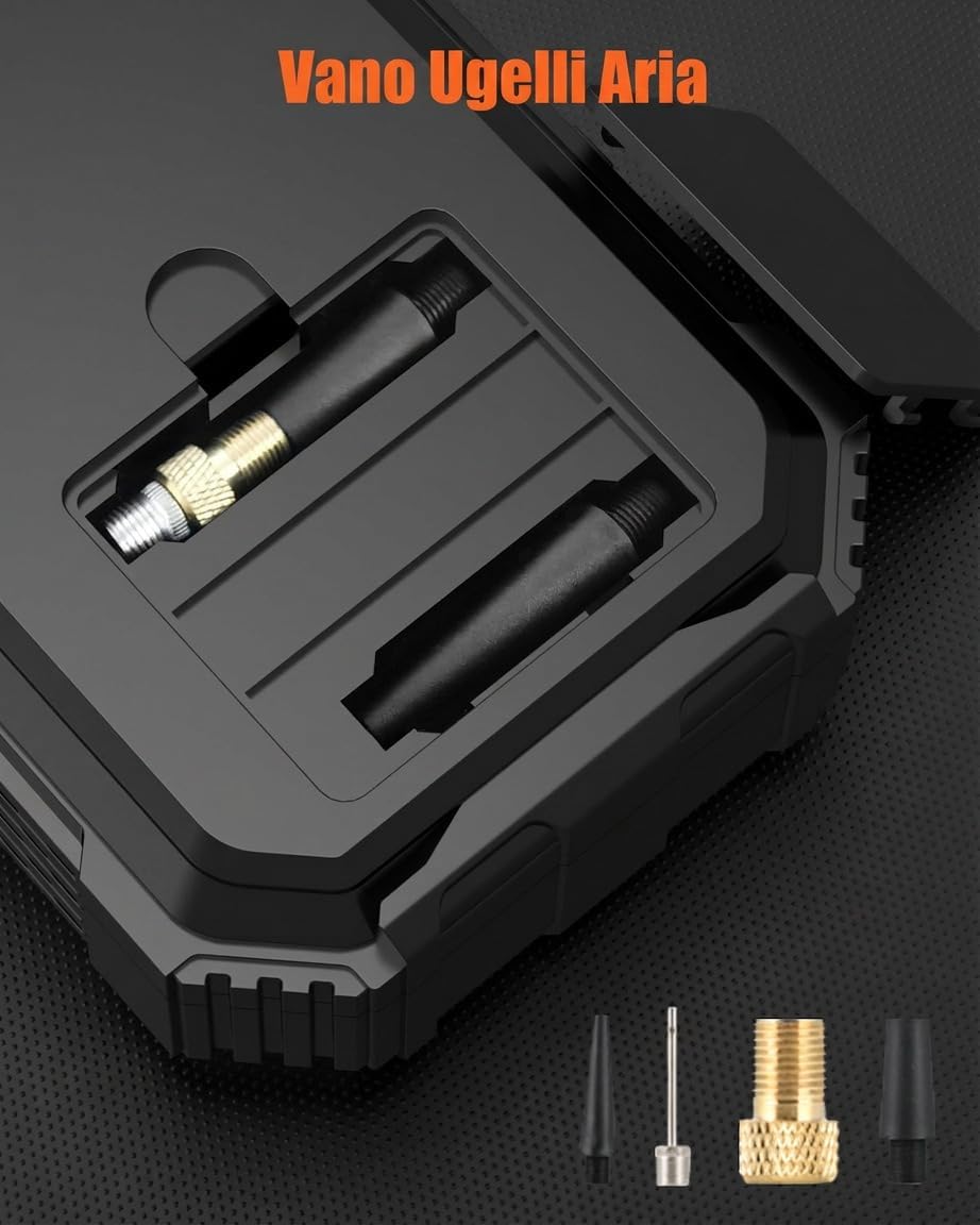 Thumbnail 6 de Eigotrav Avviatore Batteria Auto con Compressore 150 PSI e 6000A – Kit Emergenza Portatile