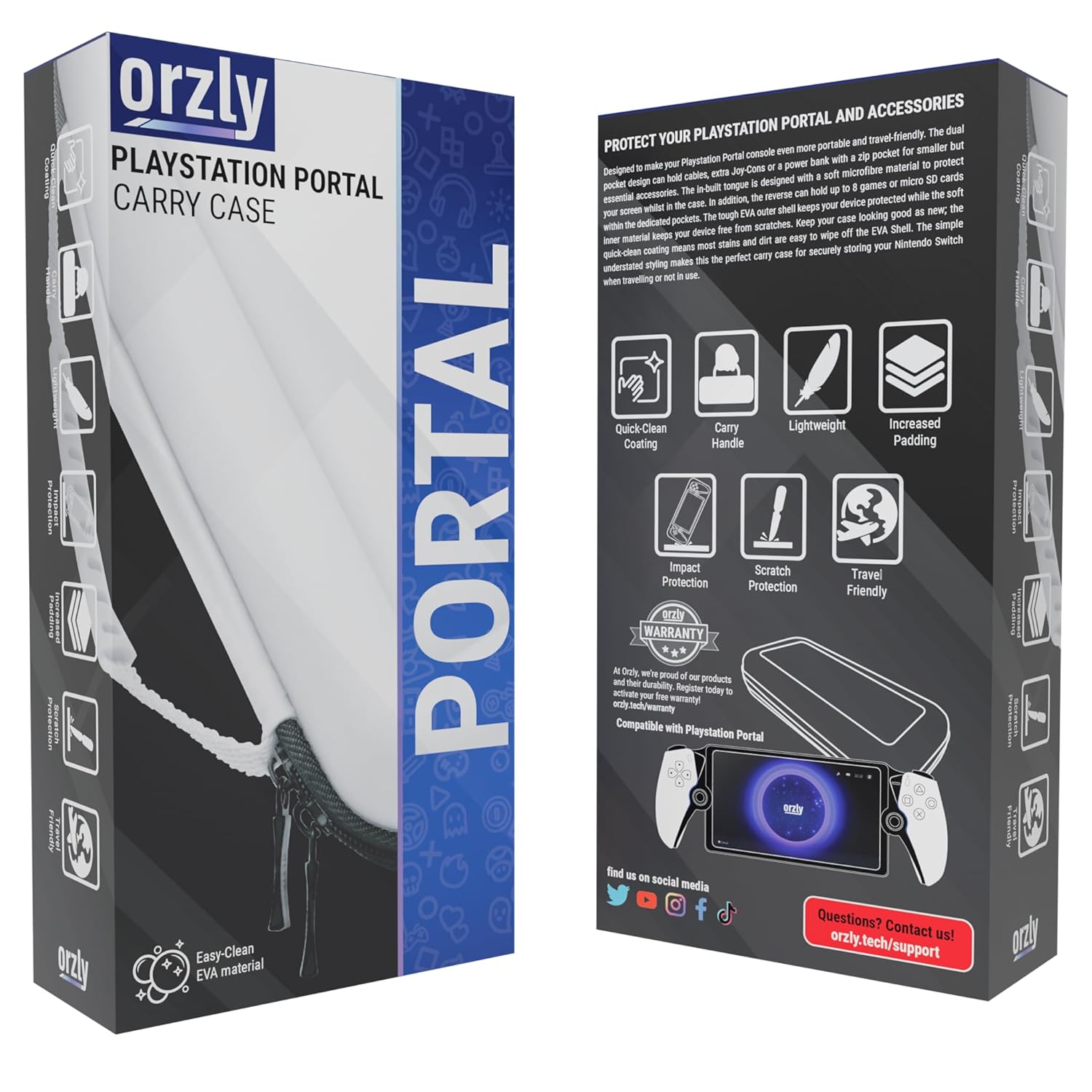 Detalle 2 de Orzly Carry Case for PlayStation Portal