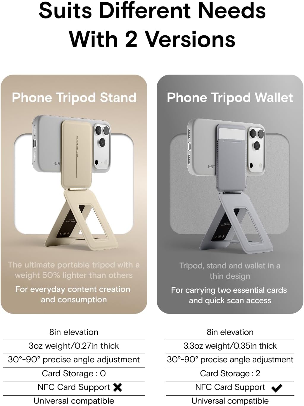 Detalle 2 de MOFT Phone Tripod Stand 8in
