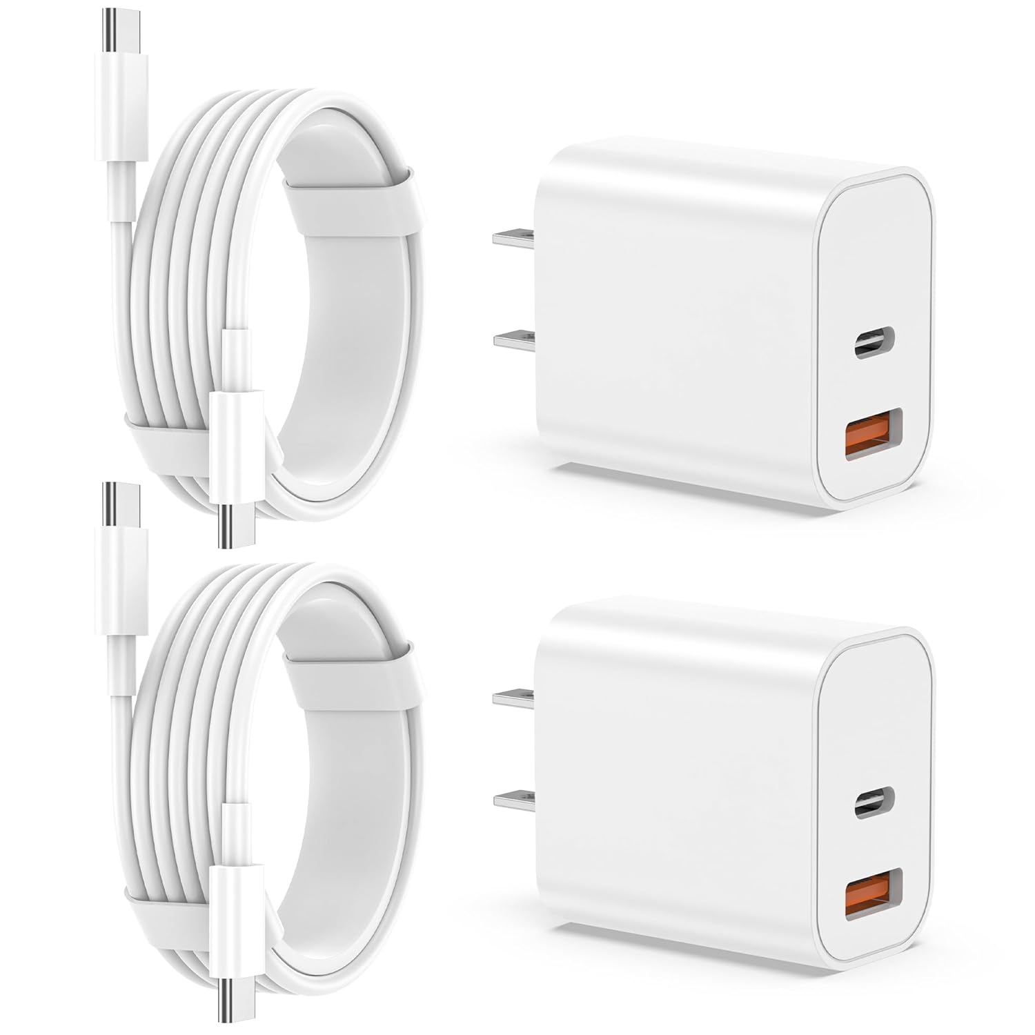 Detalle de iPhone 17 20W Fast USB‑C Charger with 6ft Cable