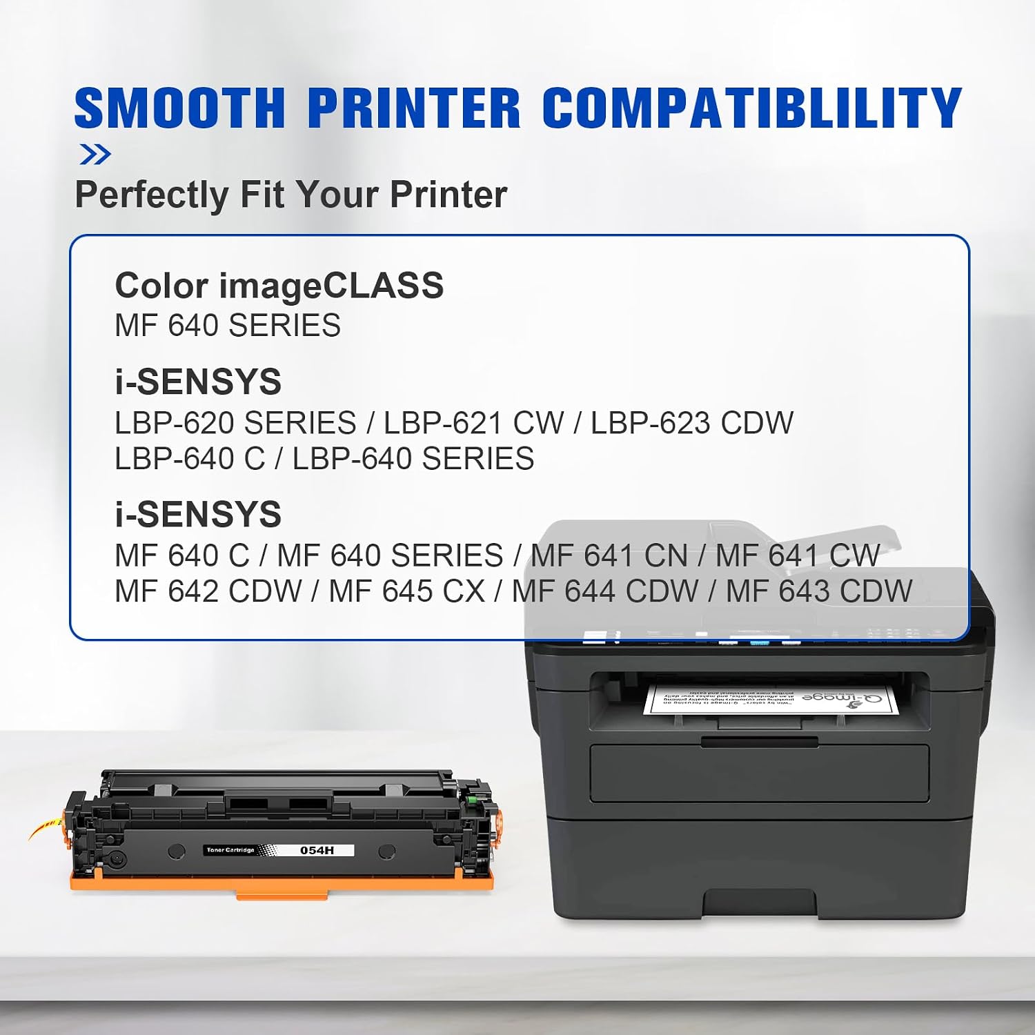 Thumbnail 1 de Q-image Cartuccia toner compatibile Canon 054 054H (CRG-054 / CRG-054H) nera per i-SENSYS LBP e MF