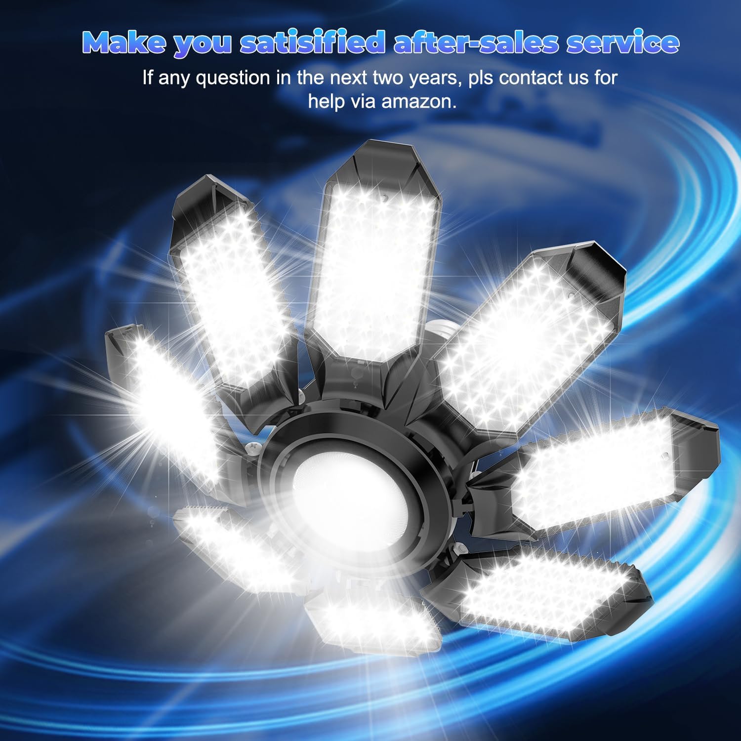 Thumbnail 6 de POLARPRA JP-CKD-1 LED Garage Ceiling Lights, 25,000 Lumens, 4-Pack