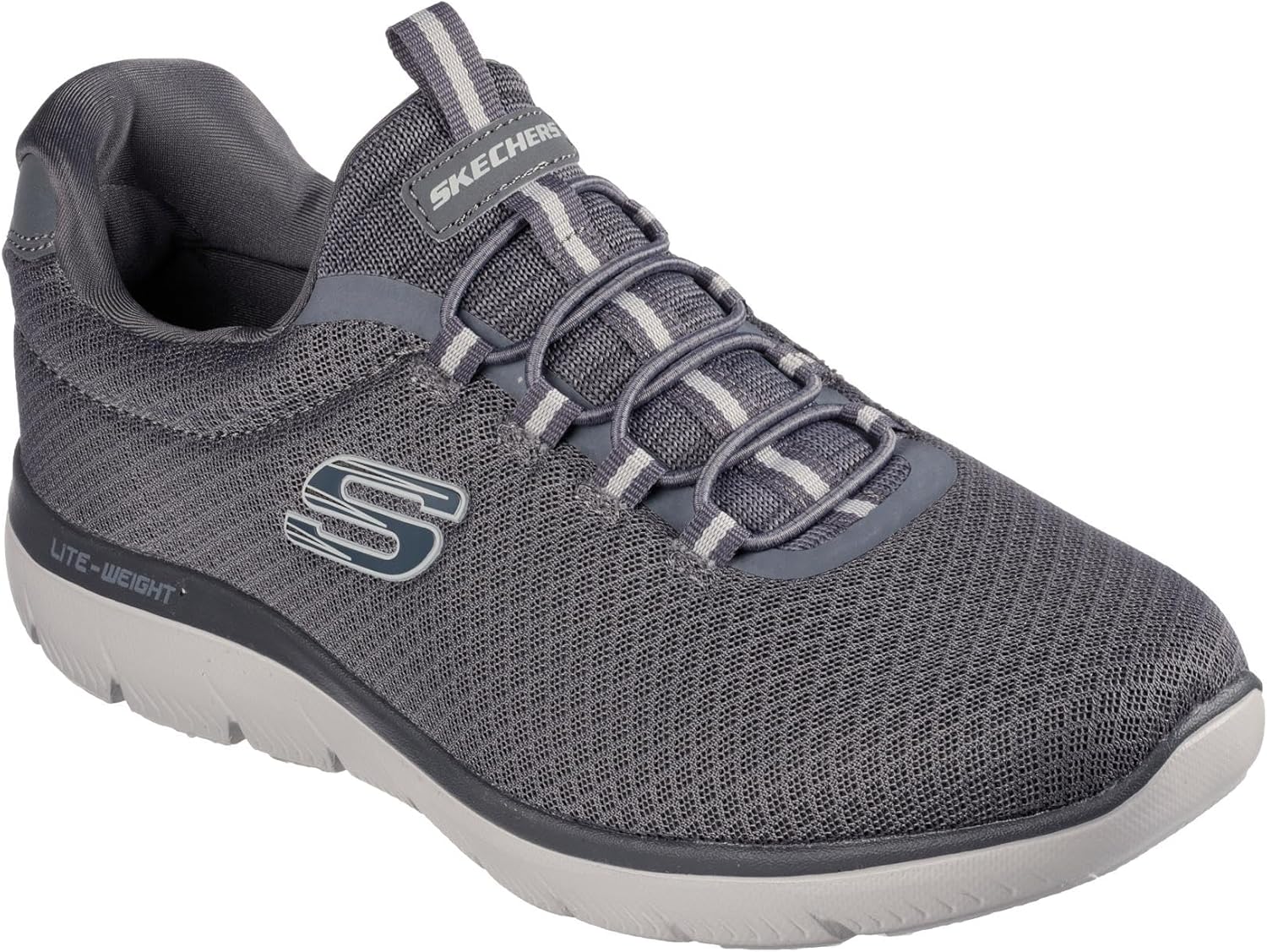 Detalle 2 de Skechers Summits Sneaker Basse Homme : baskets confort d’entraînement à enfiler
