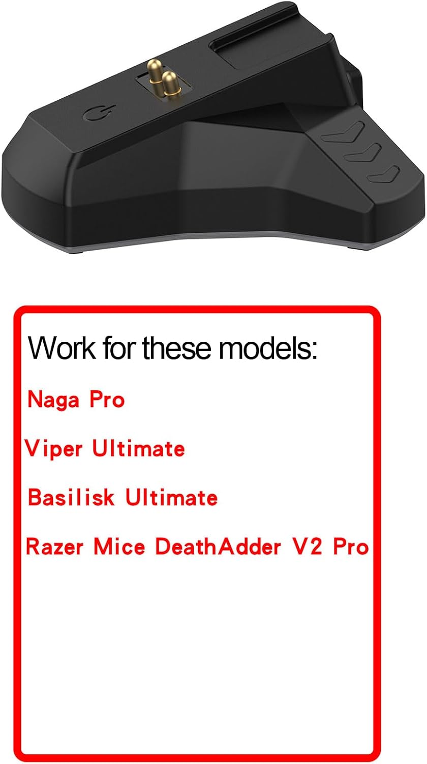 Thumbnail 6 de AWADUO Ersatz Magnetische Maus Ladestation für Razer Naga Pro, Viper Ultimate, Basilisk Ultimate und DeathAdder V2 Pro