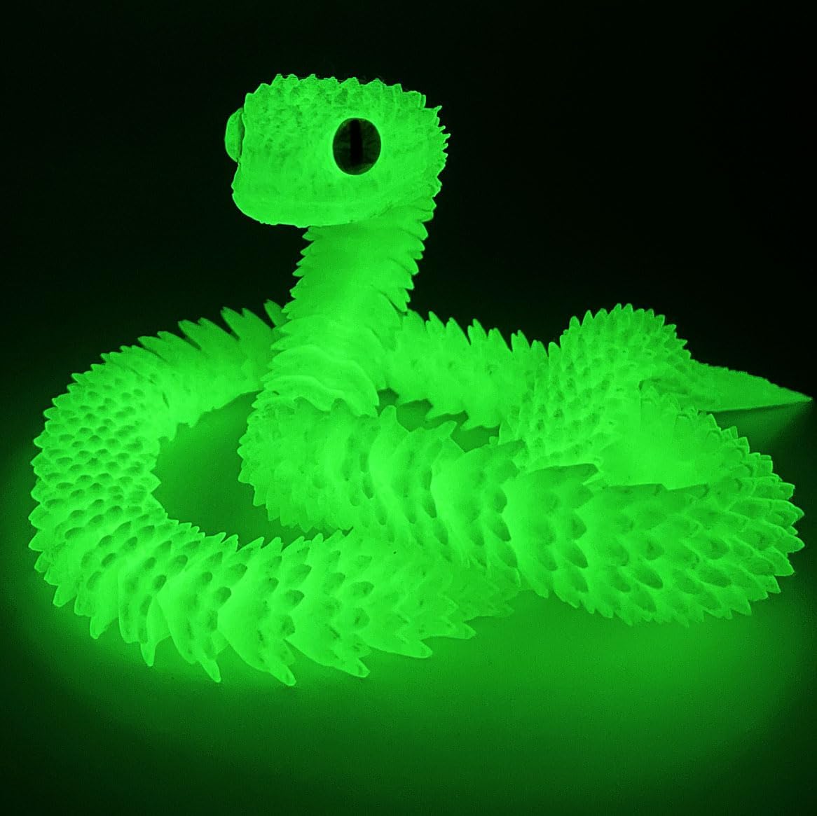 Detalle de 3D Printed Snake Toys 24-inch flexible