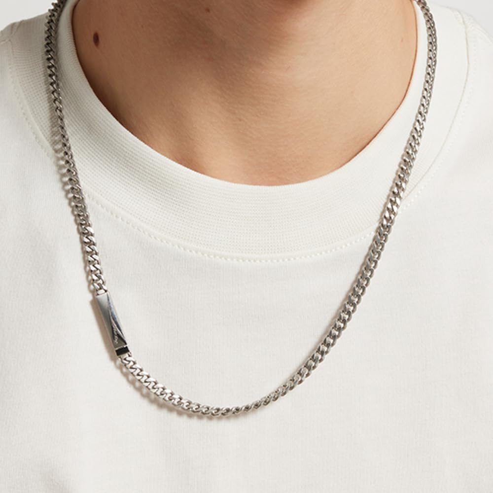 Thumbnail 3 de Calvin Klein Gliederhalskette für Herren Kollektion ICONIC ID – 35000055 aus gebürstetem Edelstahl