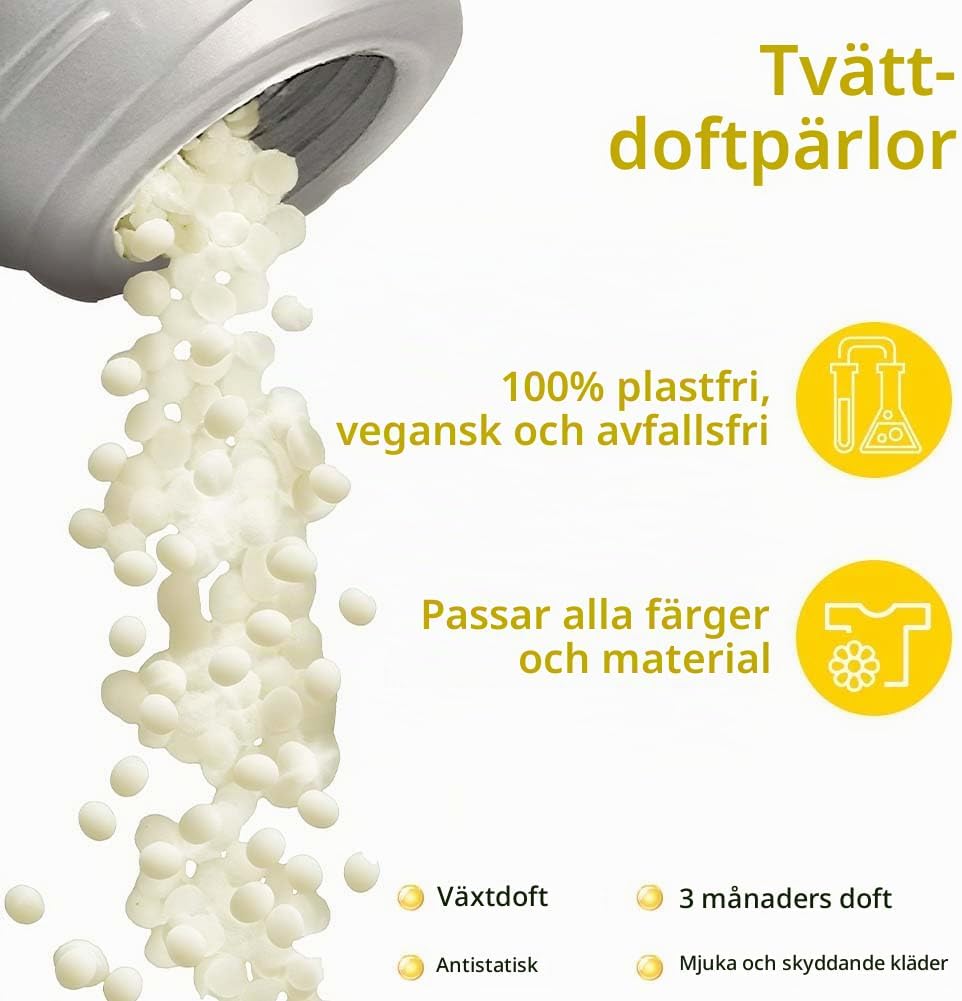 Detalle de AOMIG 5164571 tvättpärlor, 500 g för textilier med envis lukt
