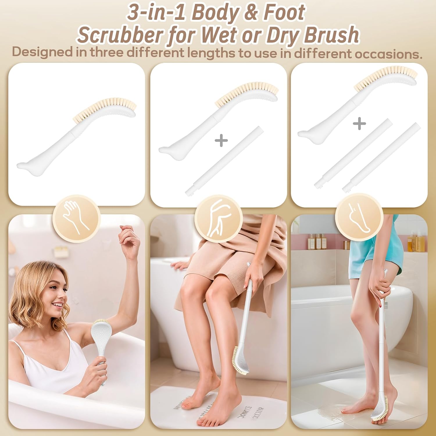 Thumbnail 2 de GEENOA Foot scrubber set