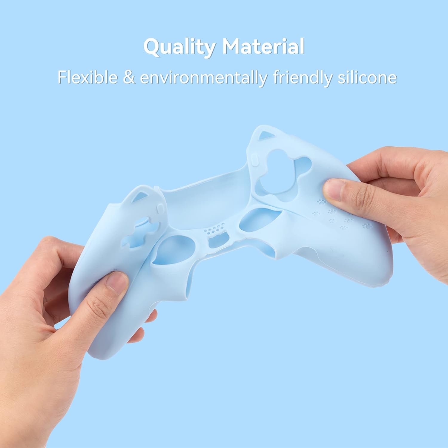 Thumbnail 3 de GeekShare Blue Cat Paw PS5 Controller Skin