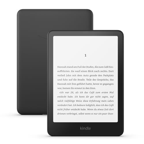 Detalle de Amazon Kindle Paperwhite (neueste Generation) – 7-Zoll-Display, 16 GB, ohne Werbung, Schwarz