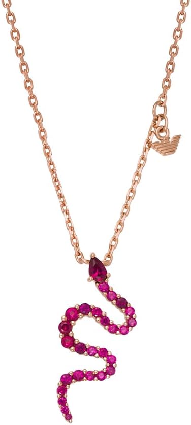 Thumbnail 1 de Collana da donna Emporio Armani EG3613221 in argento sterling placcato oro rosa