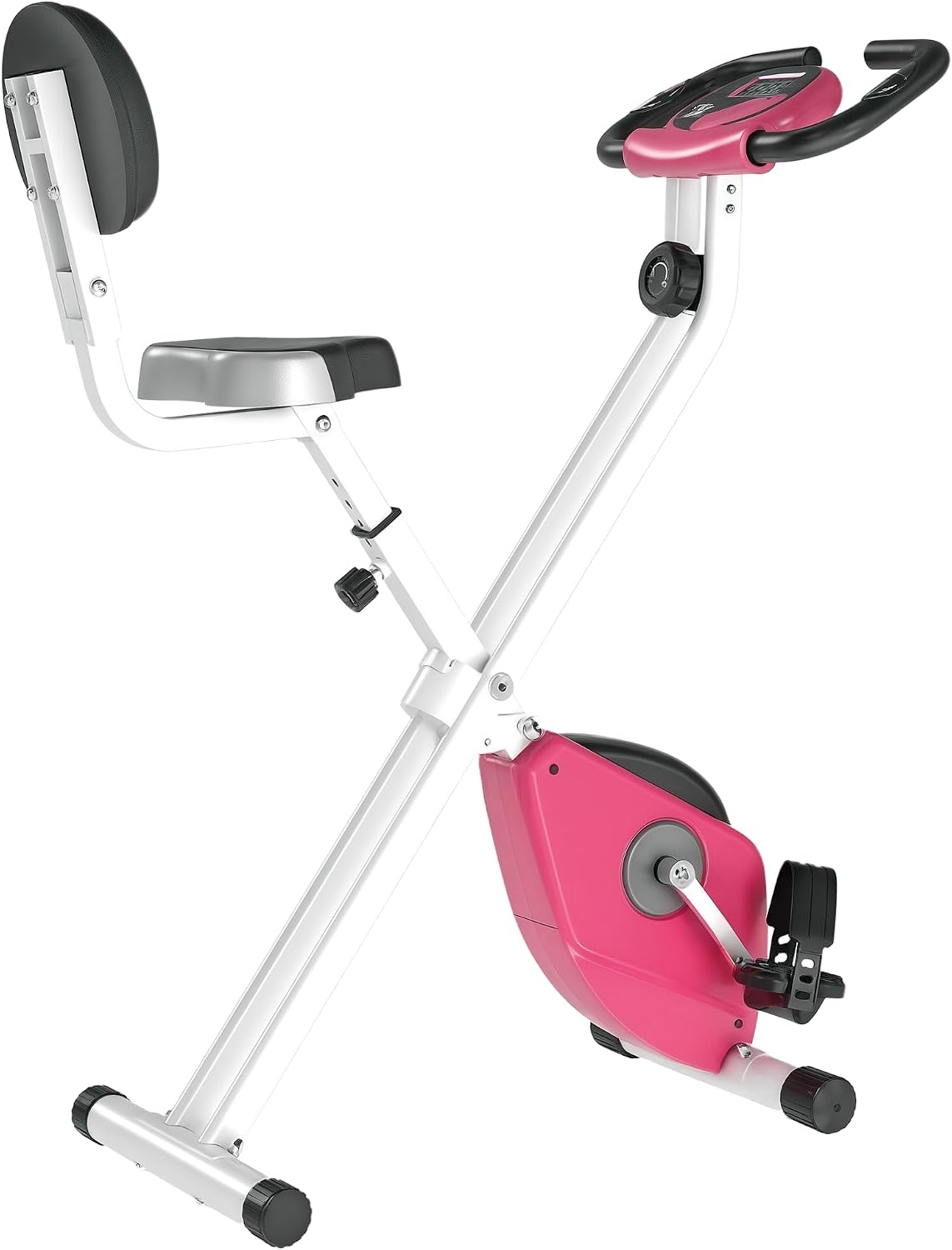 Detalle de HOMCOM Bicicleta Estática Plegable con Respaldo 110 kg