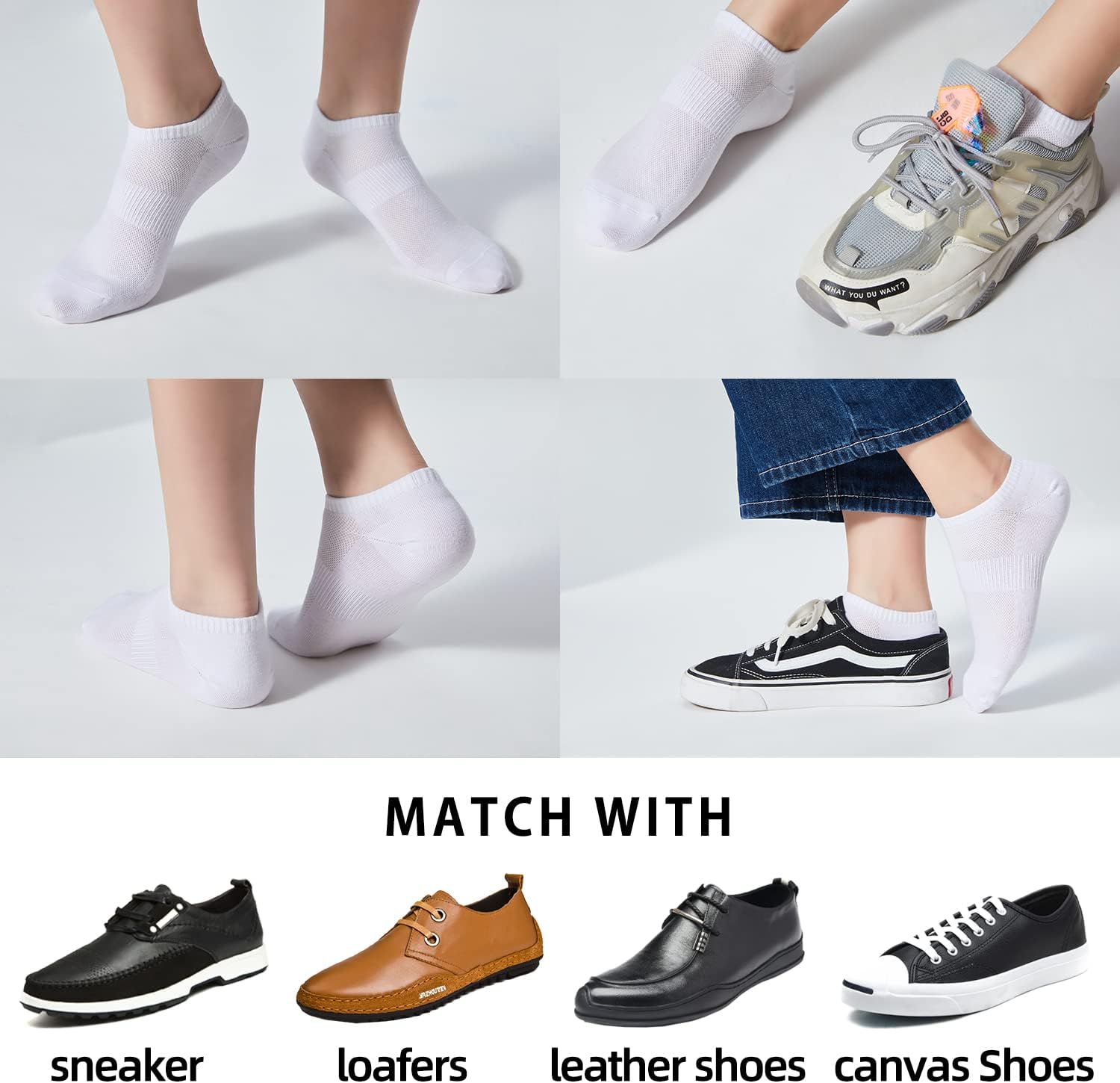 Detalle de ATBITER Cotton Ankle Socks