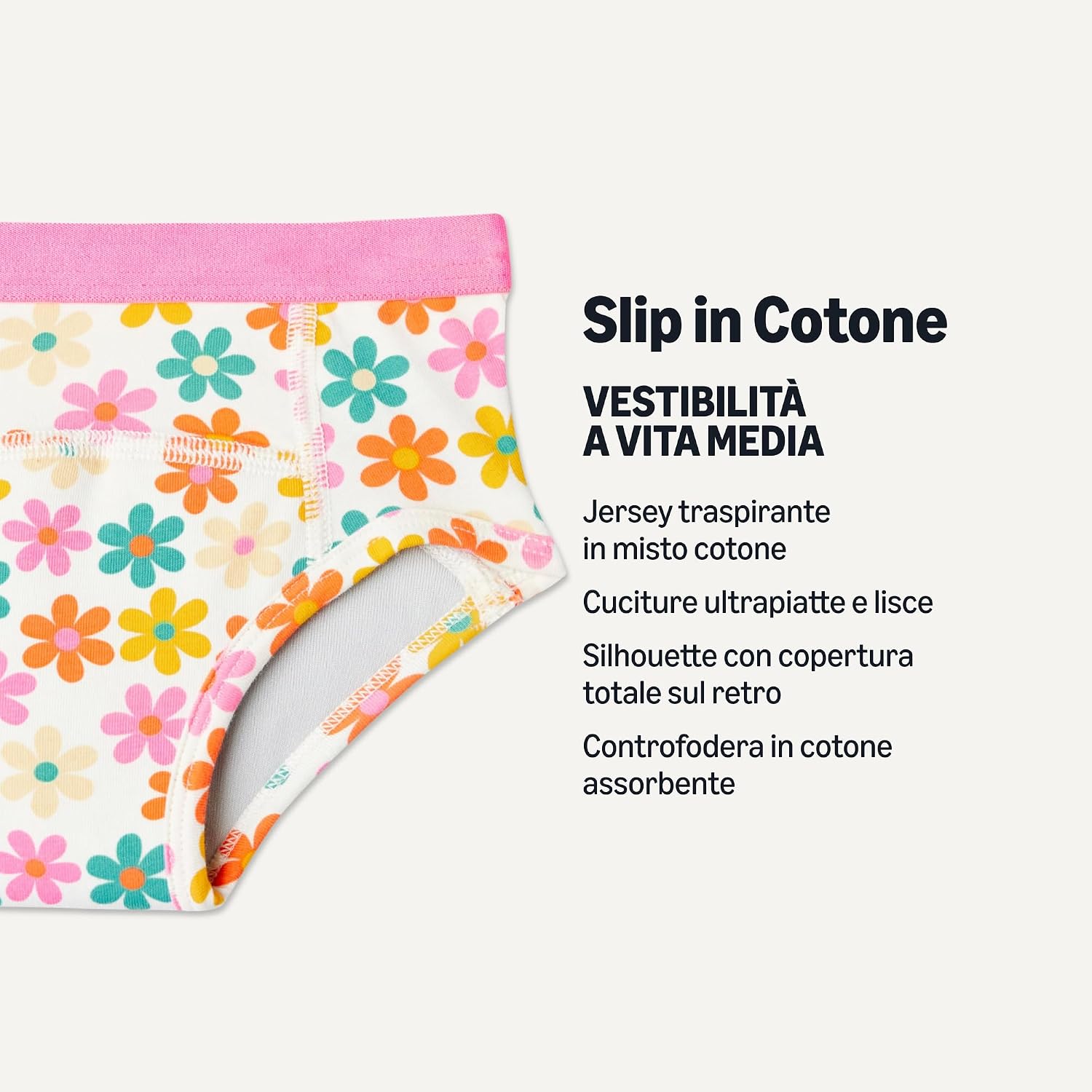 Thumbnail 1 de Amazon Essentials Mutandine da Apprendimento in Cotone unisex bambini e ragazzi – Confezione da 4