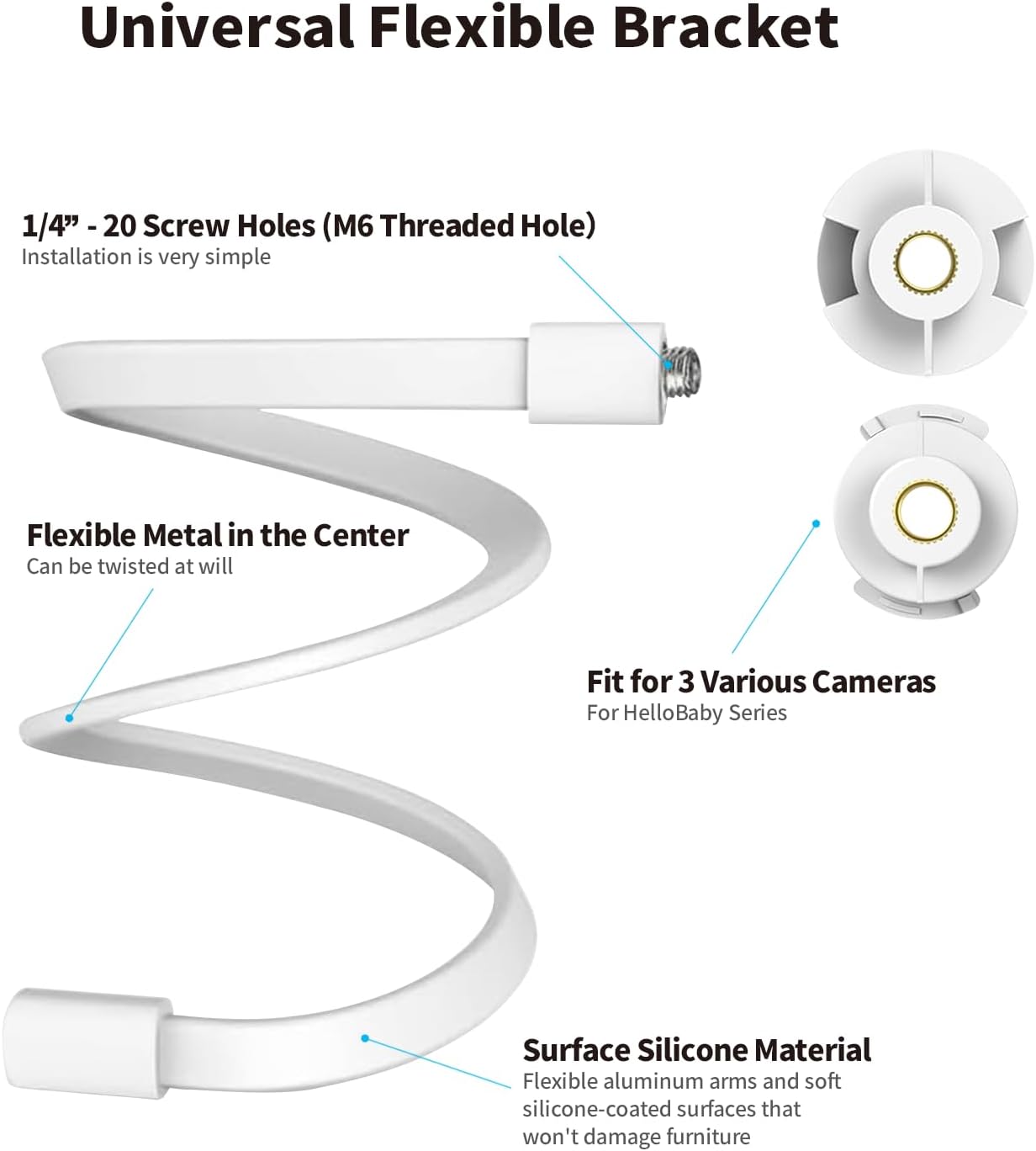Thumbnail 3 de Tonton Baby Monitor Holder 52 cm Flexible Stand