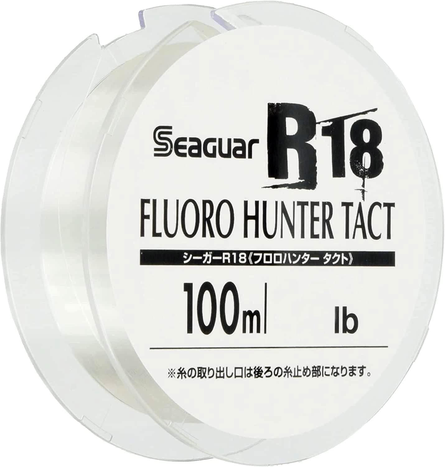 Detalle de シーガー R18 フロロハンター TACT フロロカーボンライン 100m、0.5号・2lb