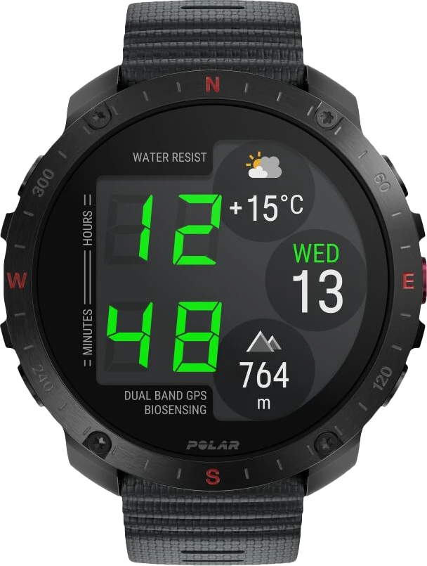 Thumbnail 12 de Polar Grit X 2 Pro Schwarz – Outdoor-Smartwatch für Sport, Bergtouren und Schwimmen